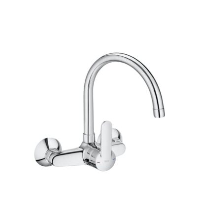 ROCA Victoria стенен смесител с въртящ чучур за кухненска мивка A5A7G25C00 ROCA Victoria стенен смесител с въртящ чучур за кухненска мивка A5A7G25C00