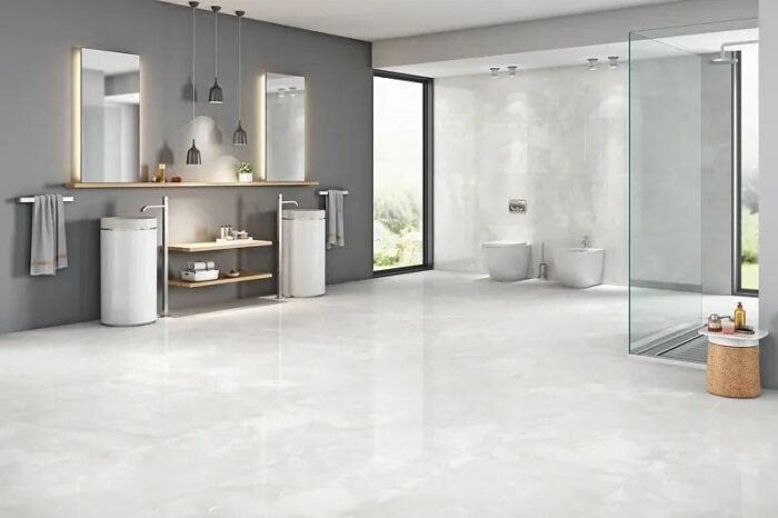 полиран гранитогрес 60х120 Onyx white Colortile