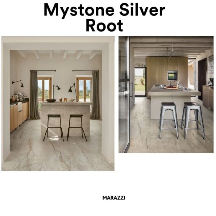 Италиански, луксозен гранитогрес MPFM Mystone Silver Root Beige R10 Rt