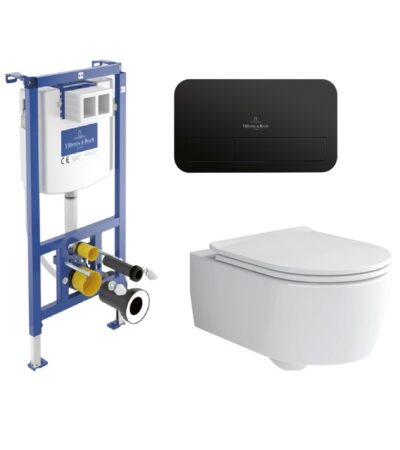 SOUL т. чиния((4656HR01)+Viconnect (92246100) стр. за вгр.+ViConnect бутон черен мат (922490AN) комплект Villeroy & Boch -Онлайн промоция SOUL т. чиния((4656HR01)+Viconnect (92246100) стр. за вгр.+ViConnect бутон черен мат (922490AN) комплект Villeroy & Boch -Онлайн промоция