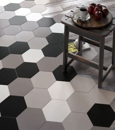 SOLID гранитогрес HEX matte 21.5/25 YURTBAY