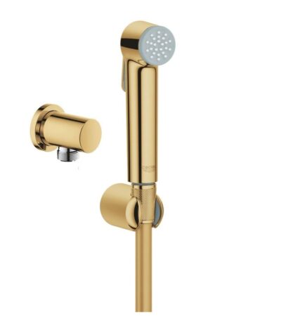 Хигиенен душ в комплект със стенно коляно с извод за вода GROHE Cool Sunrise Tempesta 27513GL1/27057GL0