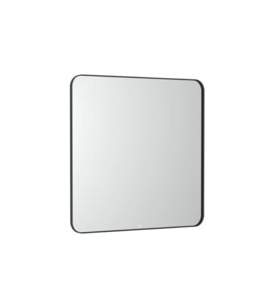 Огледало Luna, квадратно 800 х 800 mm, с черна рамка и амбиентно LED осветление ROCA Luna A812422000