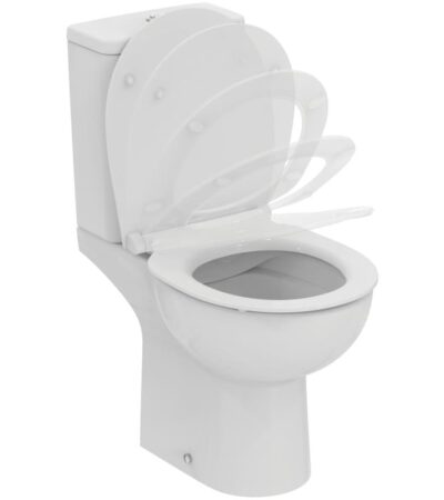 IDEAL STANDARD EVROVIT 62 см къса проекция WC ПРОМО W007501 комплект моноблок технология RimLS+ IDEAL STANDARD EVROVIT 62 см къса проекция WC ПРОМО W007501 комплект моноблок технология RimLS+
