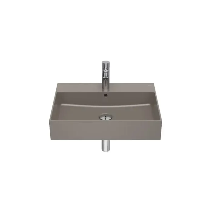 Умивалник, 600 х 490 mm, Inspira Square Unik coffee ROCA Inspira A32752C660