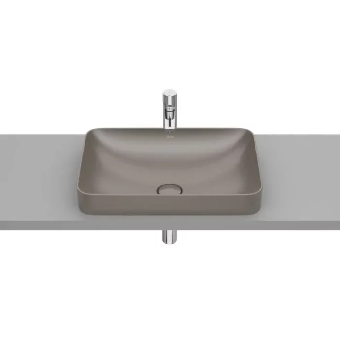 Умивалник за вграждане Inspira Square, 55 х 37 cm, coffee ROCA Inspira A327534660