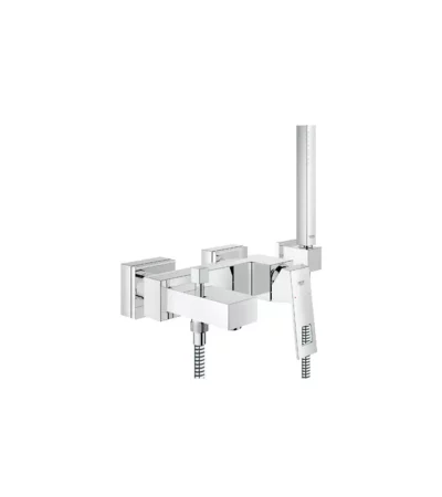 GROHE Eurocube Смесител за вана с чучур и ръчен душ 23141000