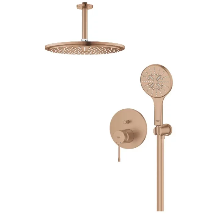 Essence, душ система с Rainshower от тавана GROHE