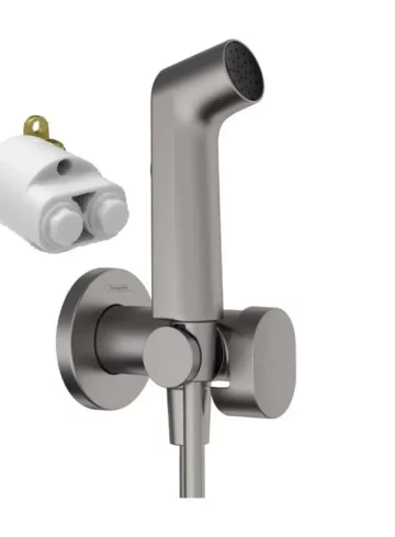 Hansgrohe 1jet S EcoSmart хигиенен душ 29232340+тяло за вграждане 29235180